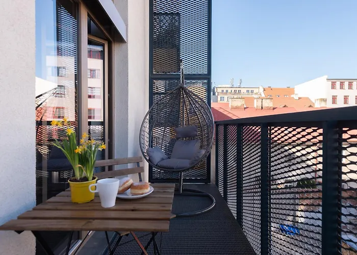 Apartman Loft Spacious In Prága
