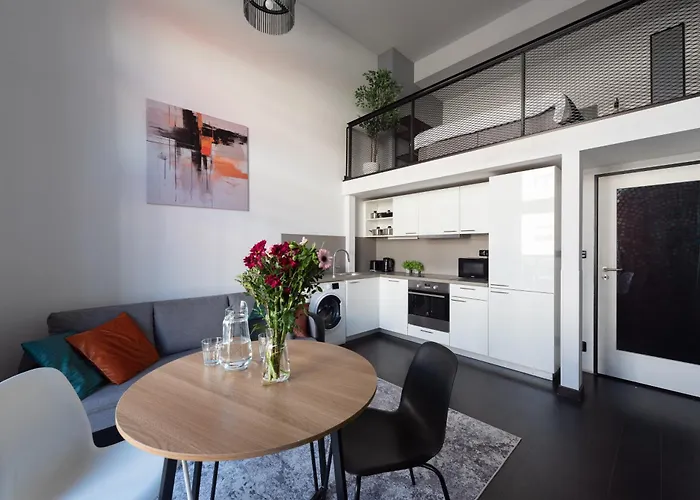 Loft Spacious In Apartman Prága