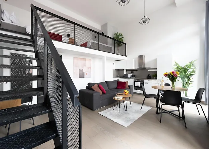 Apartman Loft Spacious In Prága