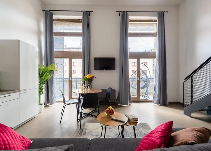 Apartman Loft Spacious In Prága